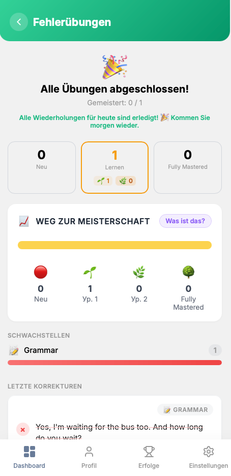 Fehleranalyse